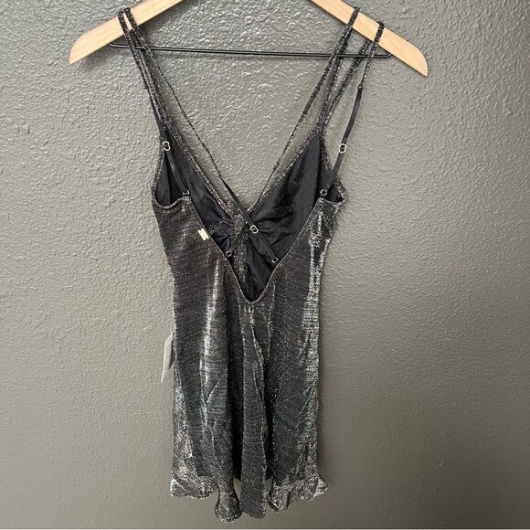 NWT Revolve x For Love & Lemons Baccarat Dress in Galaxy | Size S - Picture 8 of 10